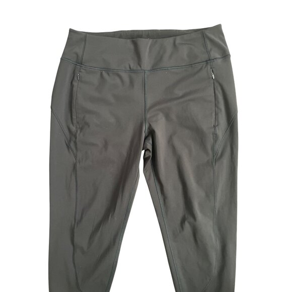 Athleta Rainier Jogger Women's Large Black Athleisure Gorpcore Hiking Neutral - Picture 3 of 7